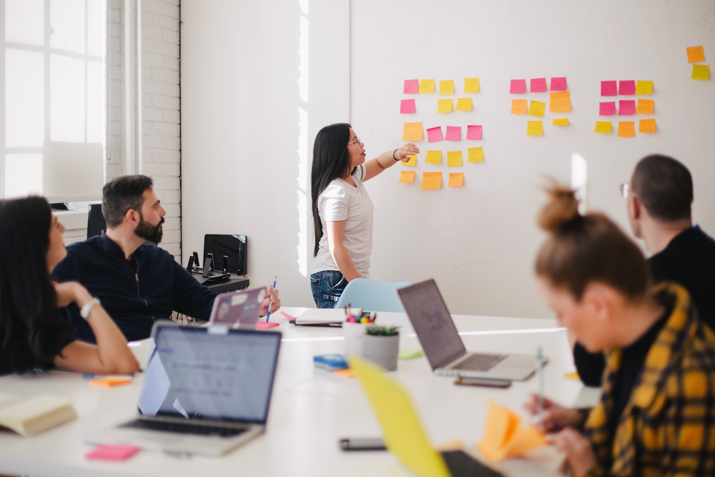 Social amplification workshop with campaign boards